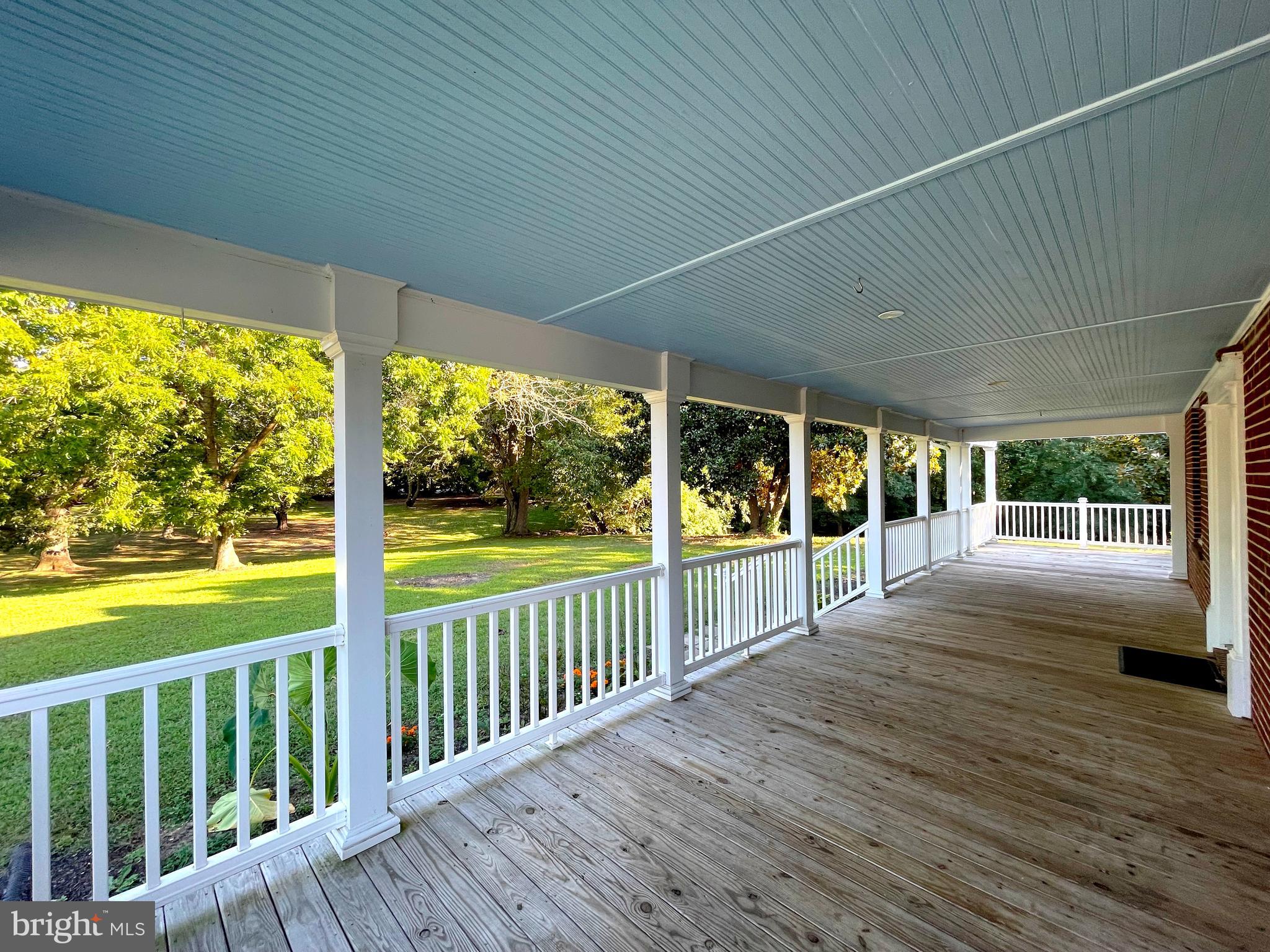 4085 Hallowing Point Road Prince Frederick, MD 20678 - Photo 36 of 41 Large Front Porch Overlooking Front Yard