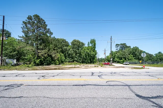 a view of a city street