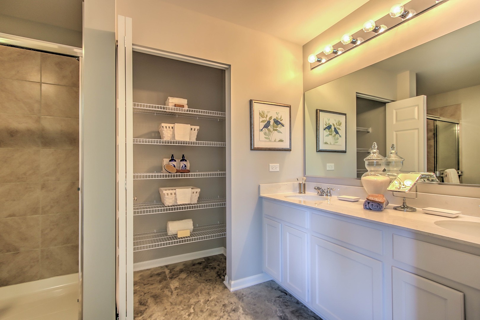 1030 Sharp Drive Plano, IL 60545 - Photo 30 of 36 a bathroom with a sink and a mirror