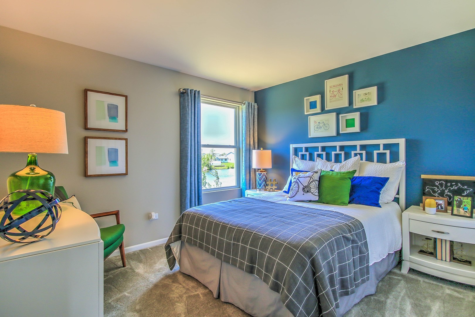 1030 Sharp Drive Plano, IL 60545 - Photo 32 of 36 a bedroom with a bed a window and dresser