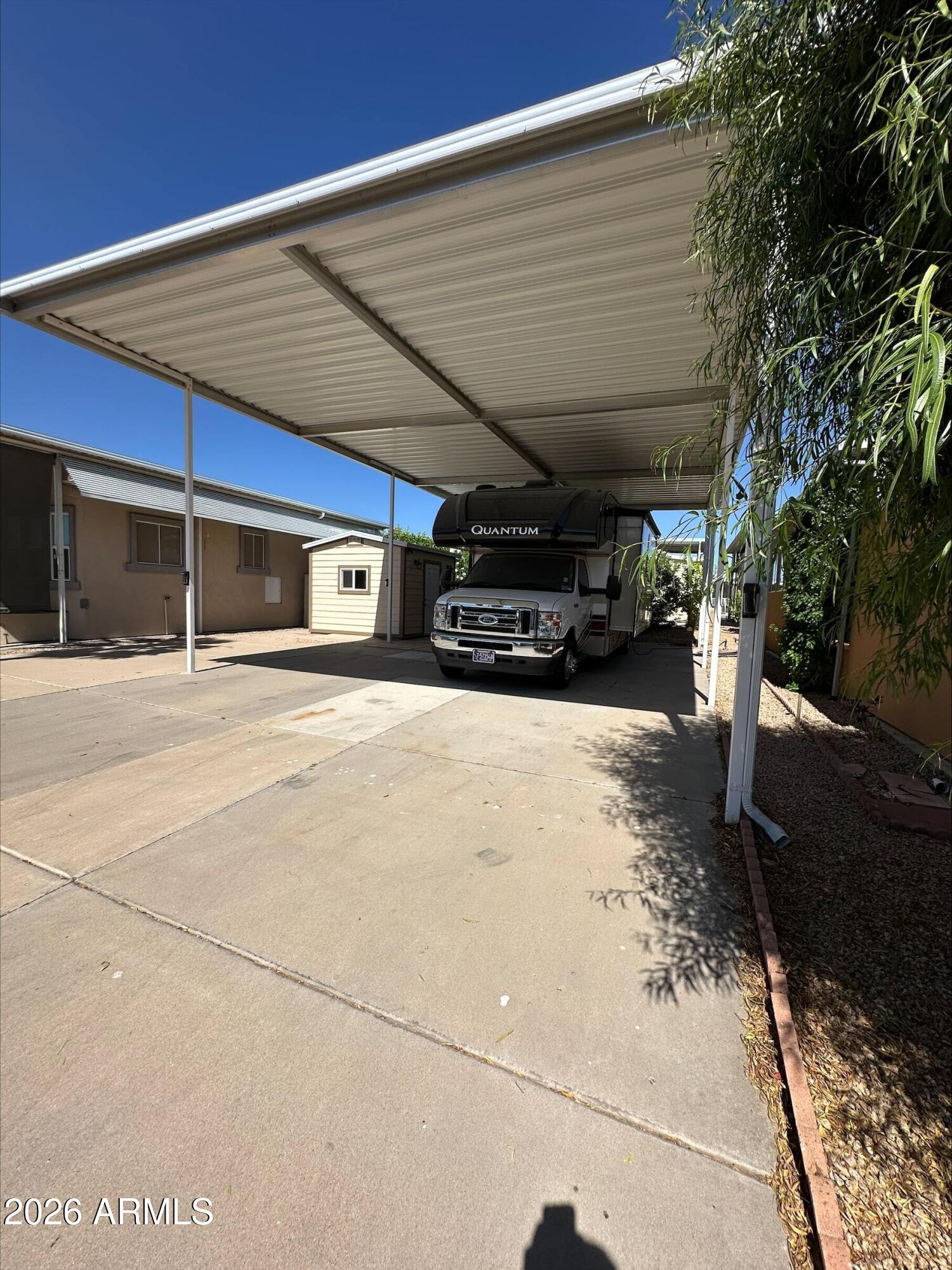 a view of a car parking garage