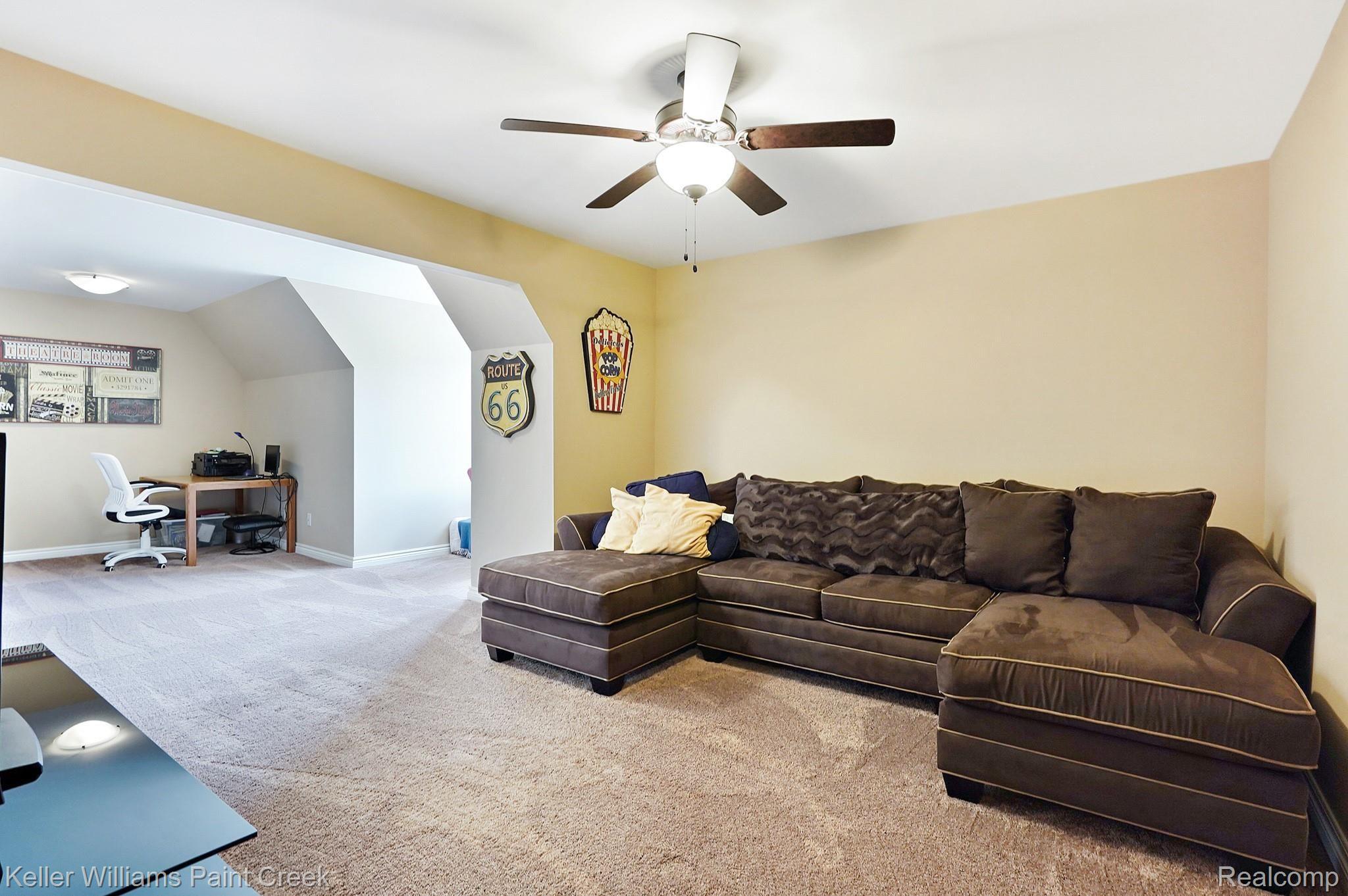 2870 North Addison Circle Rochester, MI 48306 - Photo 42 of 54 Massive Bonus Recreation Room on upper level