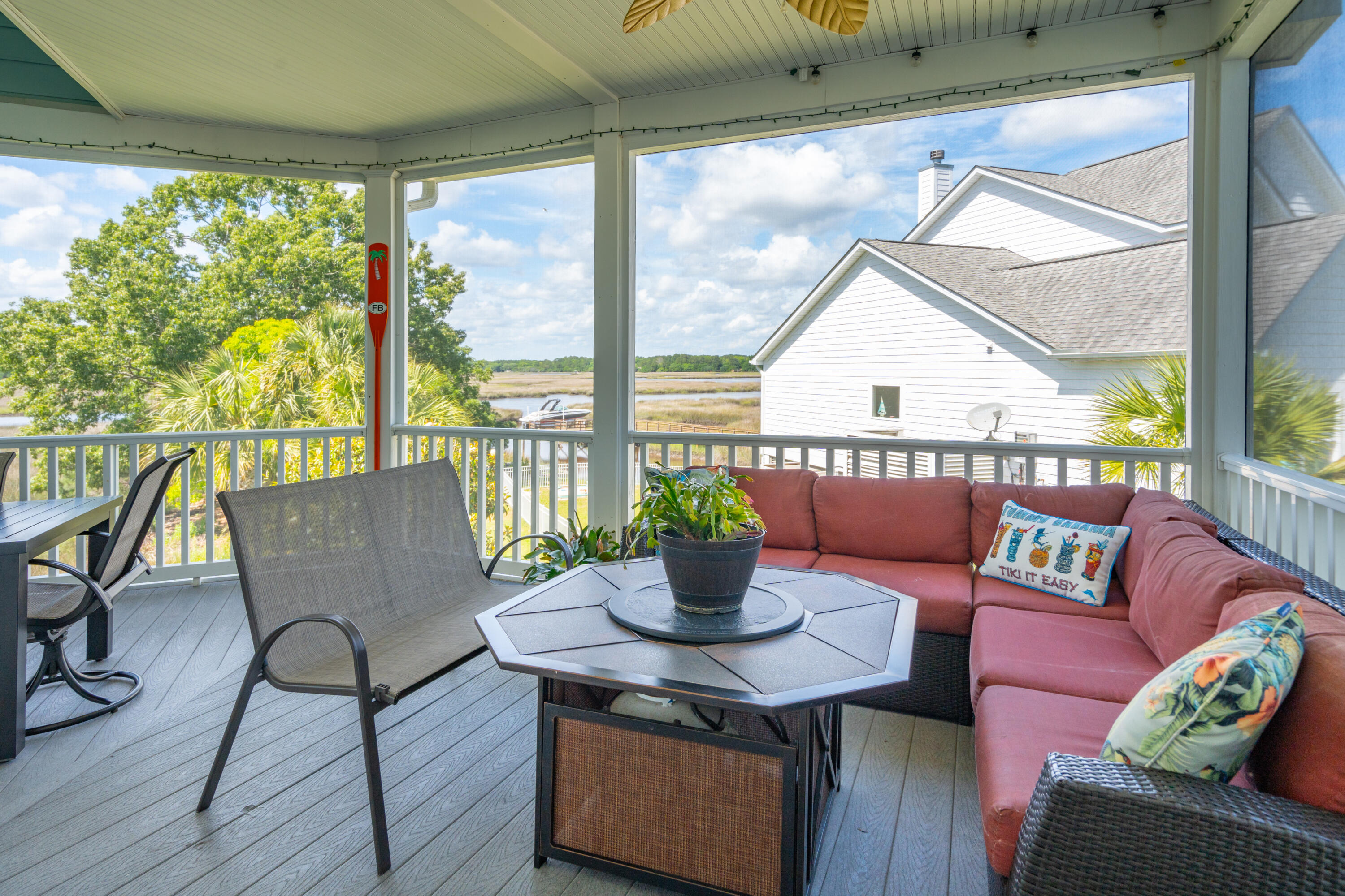 6099 Jacob's Point Boulevard Ravenel, SC 29470 - Photo 16 of 88 North End of Secreened Porch