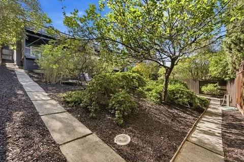 a view of a pathway of a house