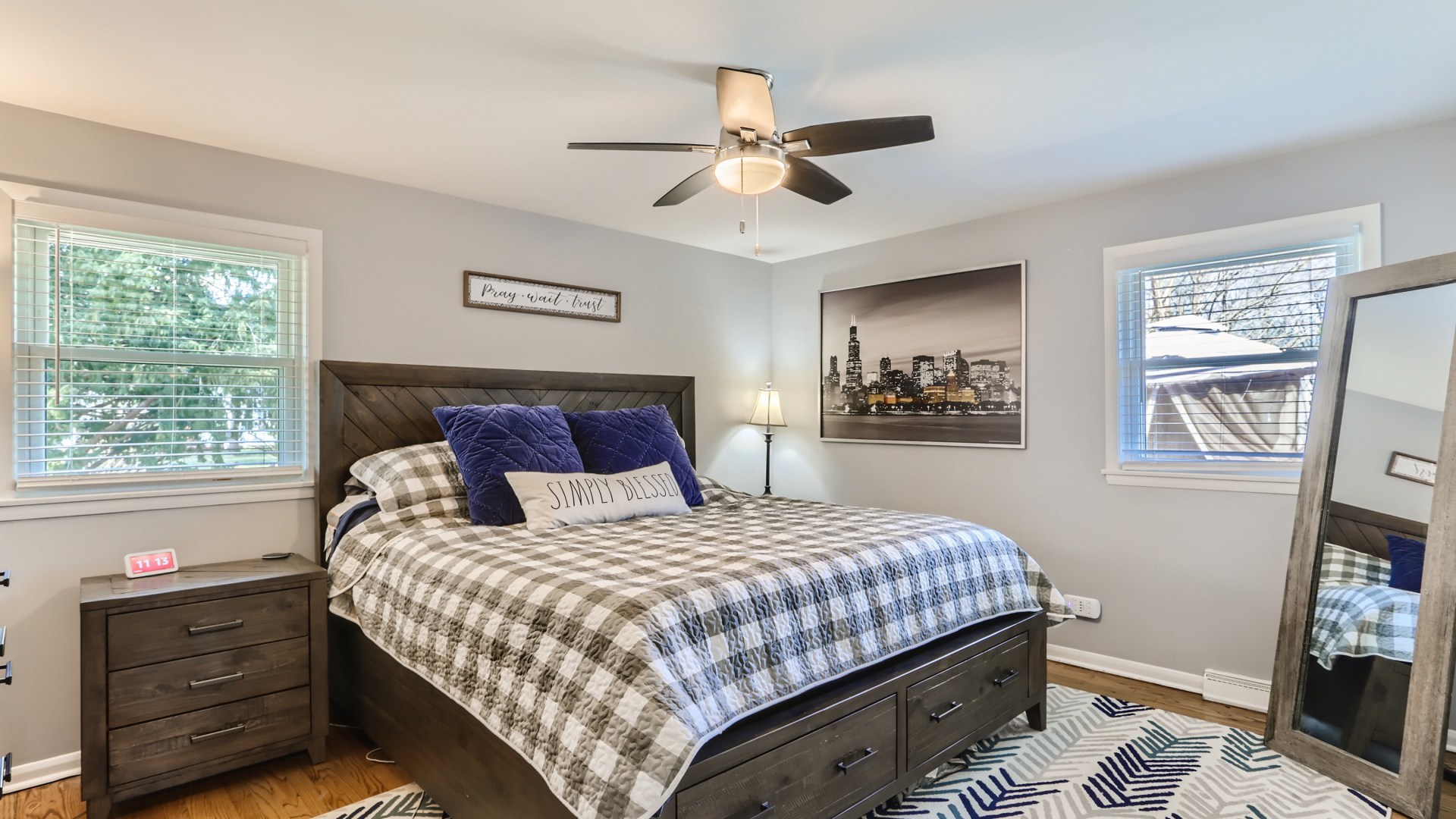 112 South Mt Prospect Road Mount Prospect, IL 60056 - Photo 13 of 27 a bedroom with a bed and a window