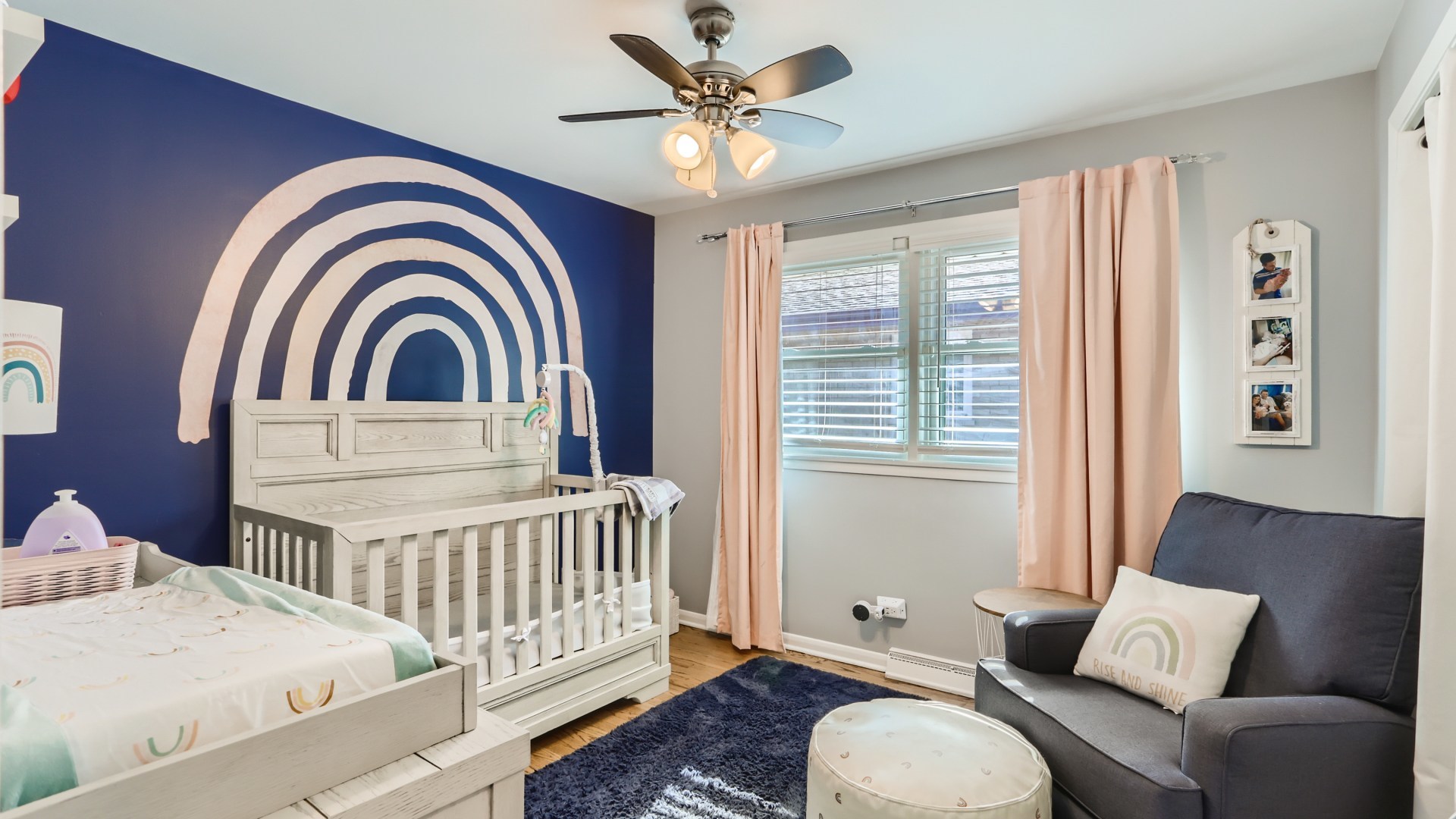 112 South Mt Prospect Road Mount Prospect, IL 60056 - Photo 17 of 27 a bedroom with a bed and a window