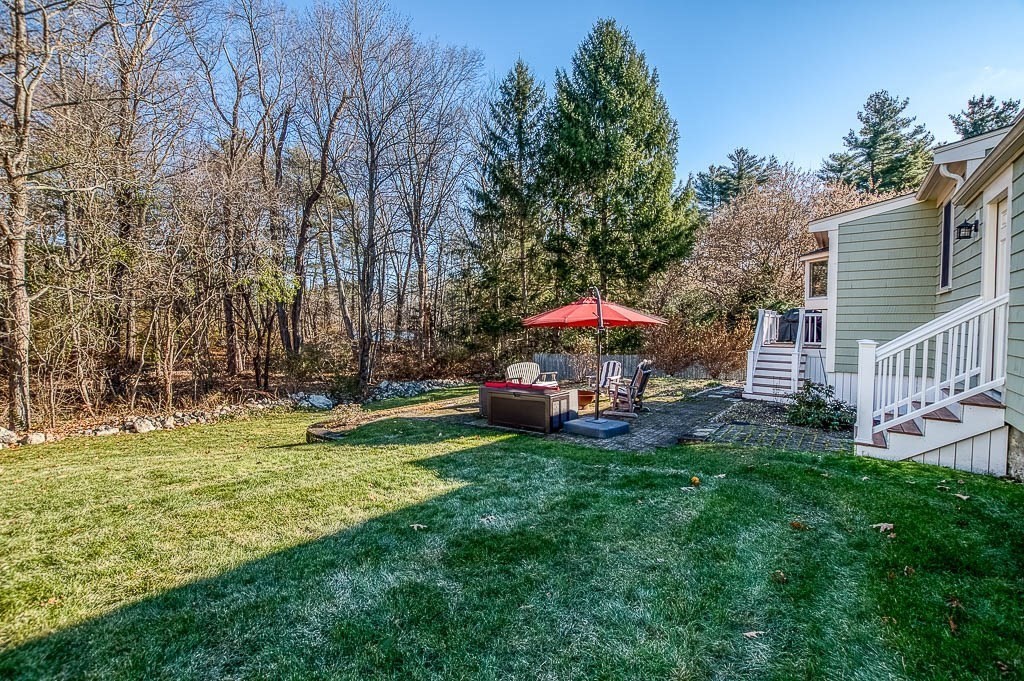 41 Millbrook Road Westwood, MA 02090 - Photo 35 of 42 a view of a house with backyard and sitting area