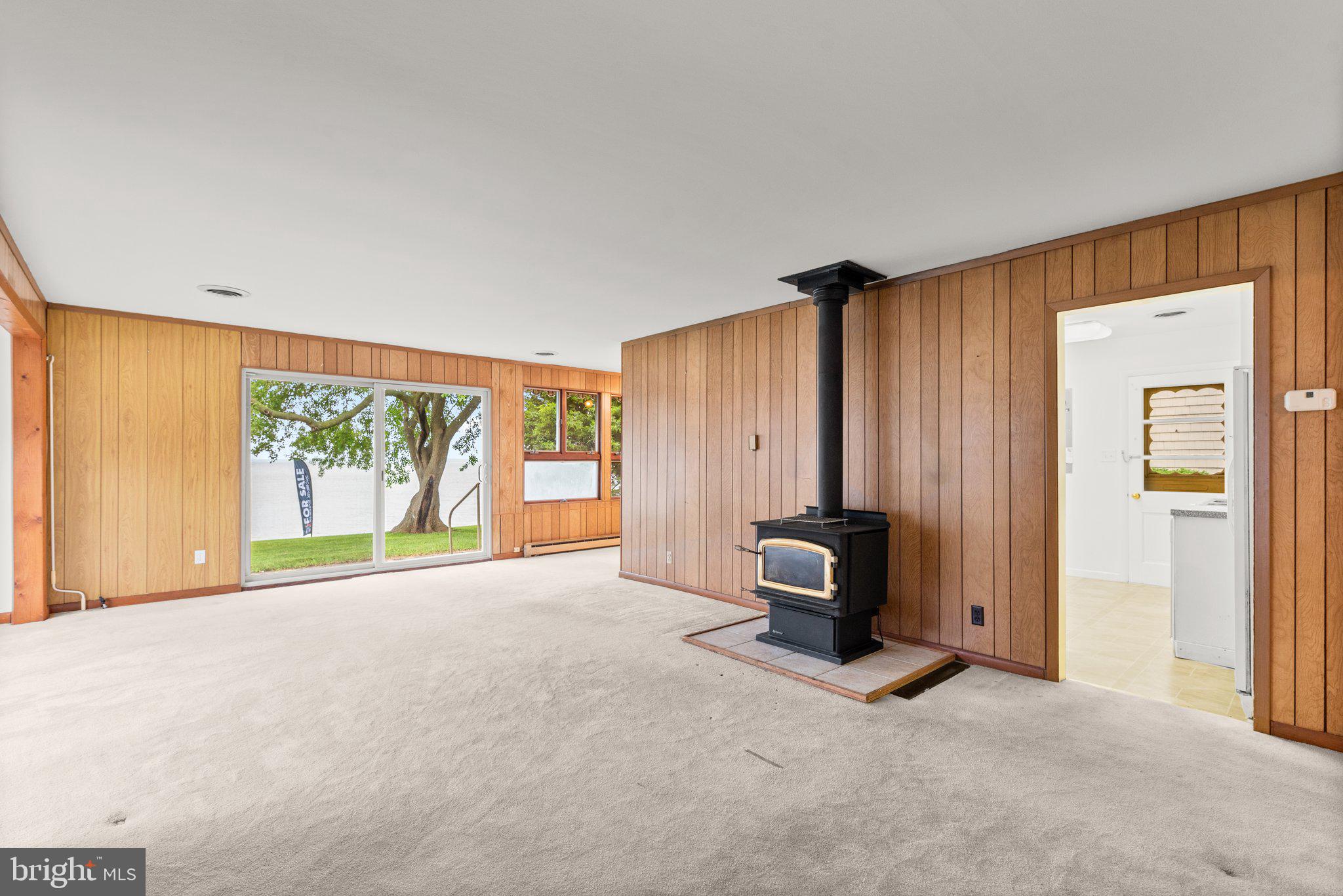 802 Kentmorr Road Stevensville, MD 21666 - Photo 12 of 62 Living Room w/Wood Stove
