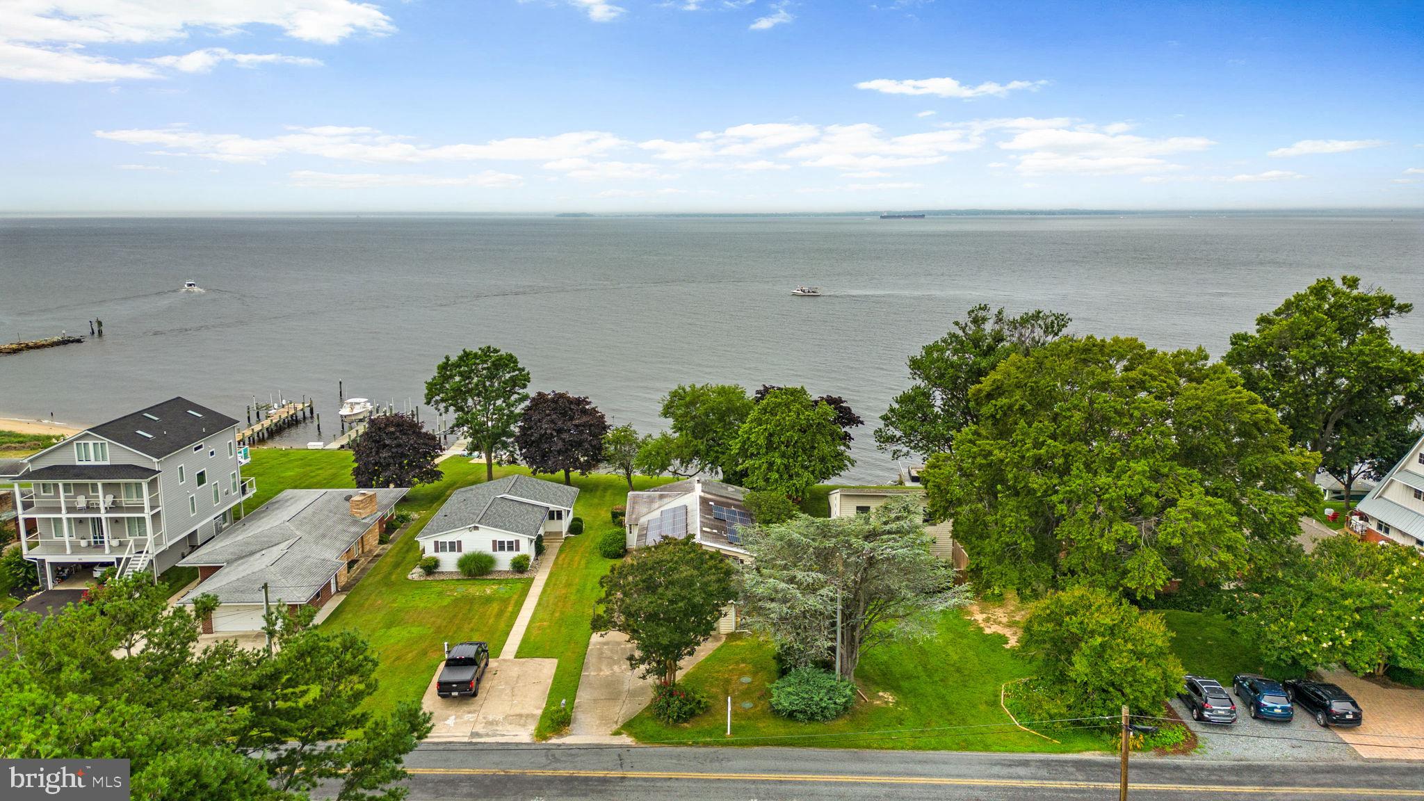 802 Kentmorr Road Stevensville, MD 21666 - Photo 57 of 62 Aerial of Rear Bayfront