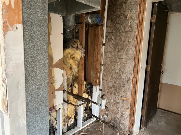 view of utility room