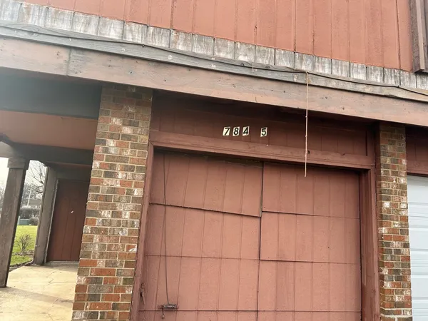 a close view of a utility room