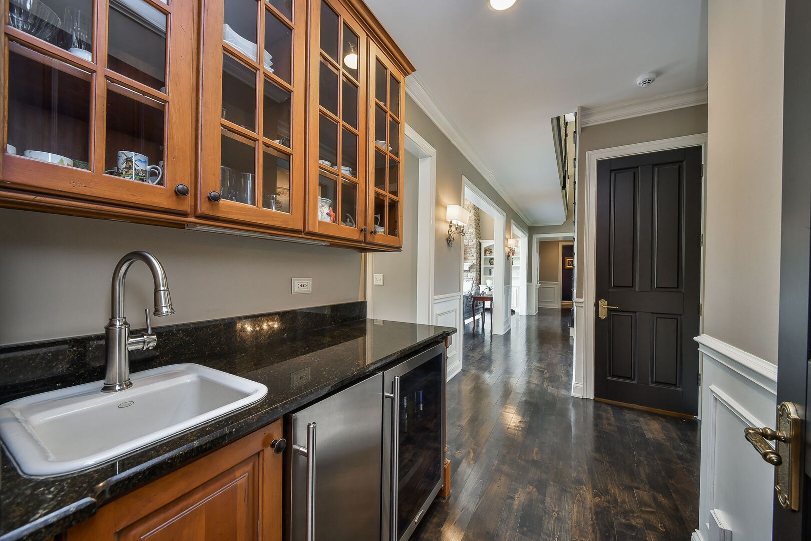34W791 Army Trail Road Wayne, IL 60174 - Photo 24 of 65 a kitchen with stainless steel appliances granite countertop a sink and a stove top oven
