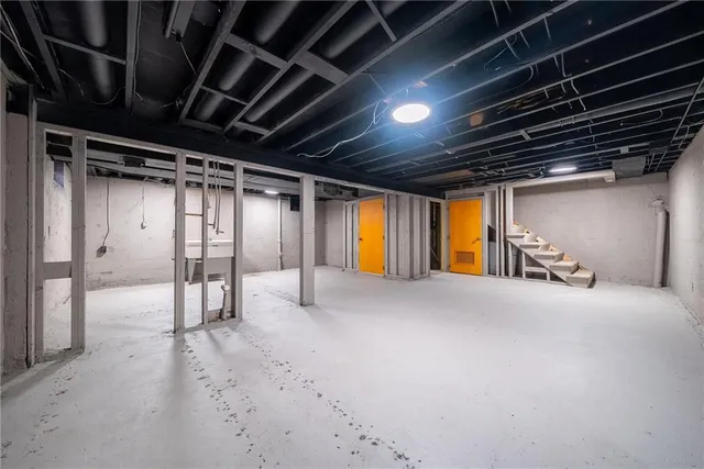 a view of empty room