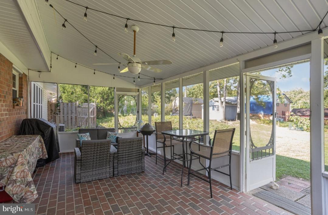 6919 Rolling Road Springfield, VA 22152 - Photo 37 of 42 Screened in Back Patio