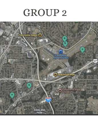 a house with trees in the background