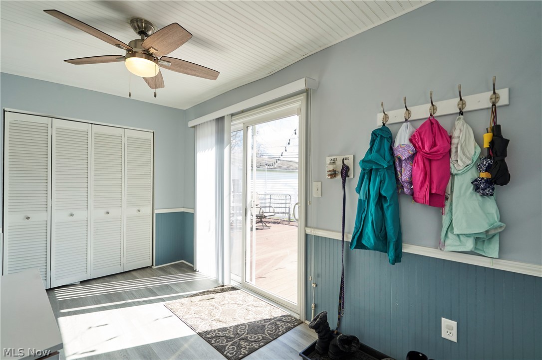 28322 Forest Road Willowick, OH 44095 - Photo 14 of 32 3 Season Mudroom with Slider to Back Deck
