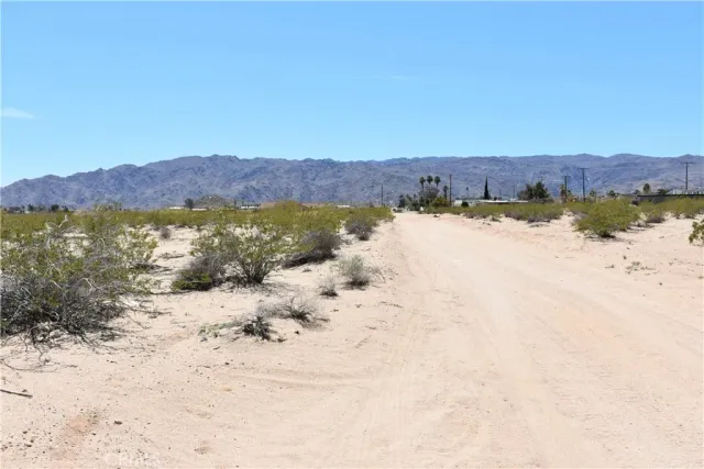a view of lake and mountain