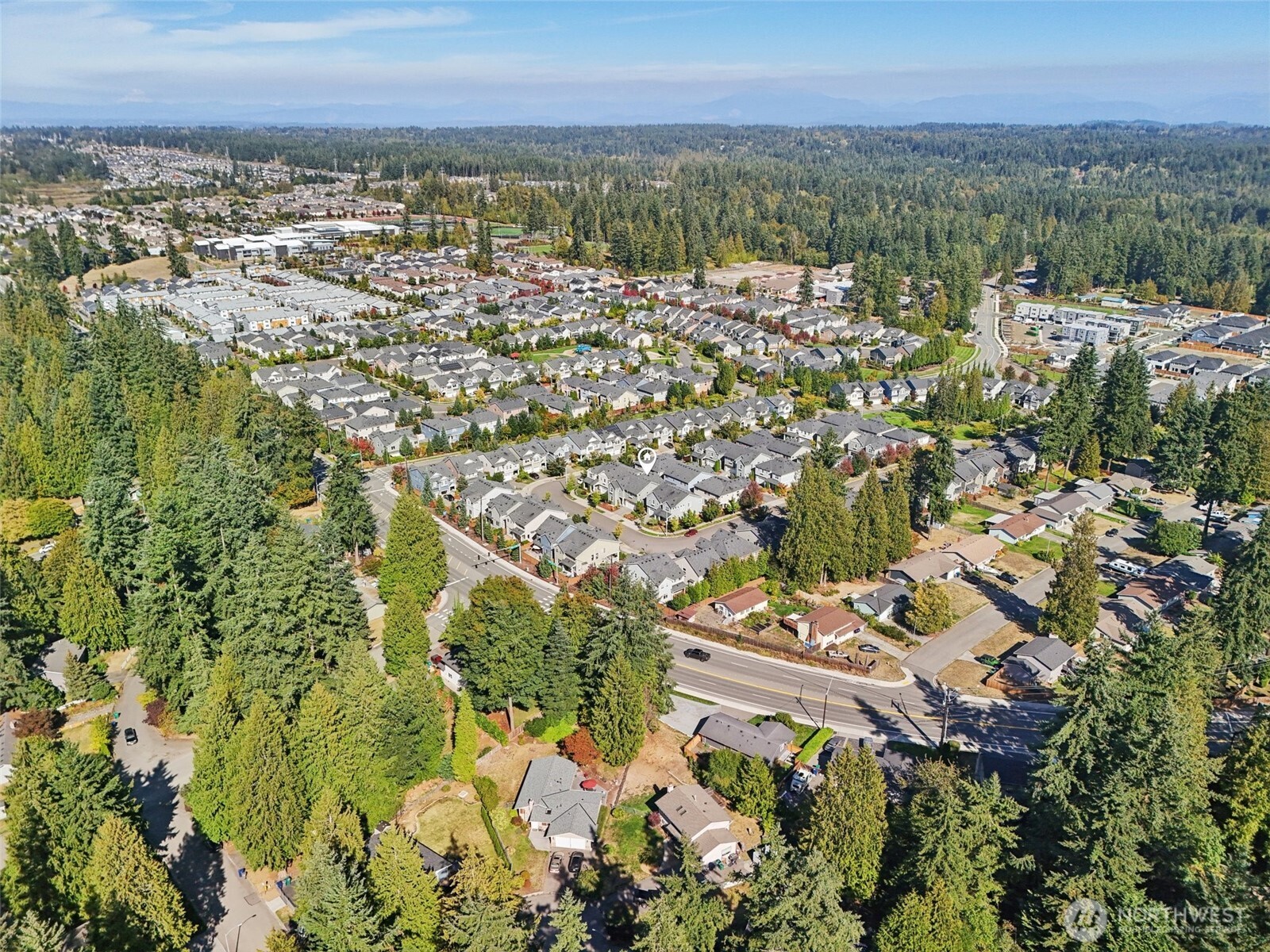 19817 35th Drive Southeast Bothell, WA 98012 - Photo 29 of 34 an aerial view of residential house with outdoor space