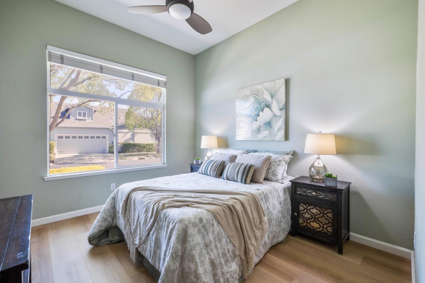 2016 Carignan Way San Jose, CA 95135 - Photo 18 of 44 a bedroom with a bed and a window