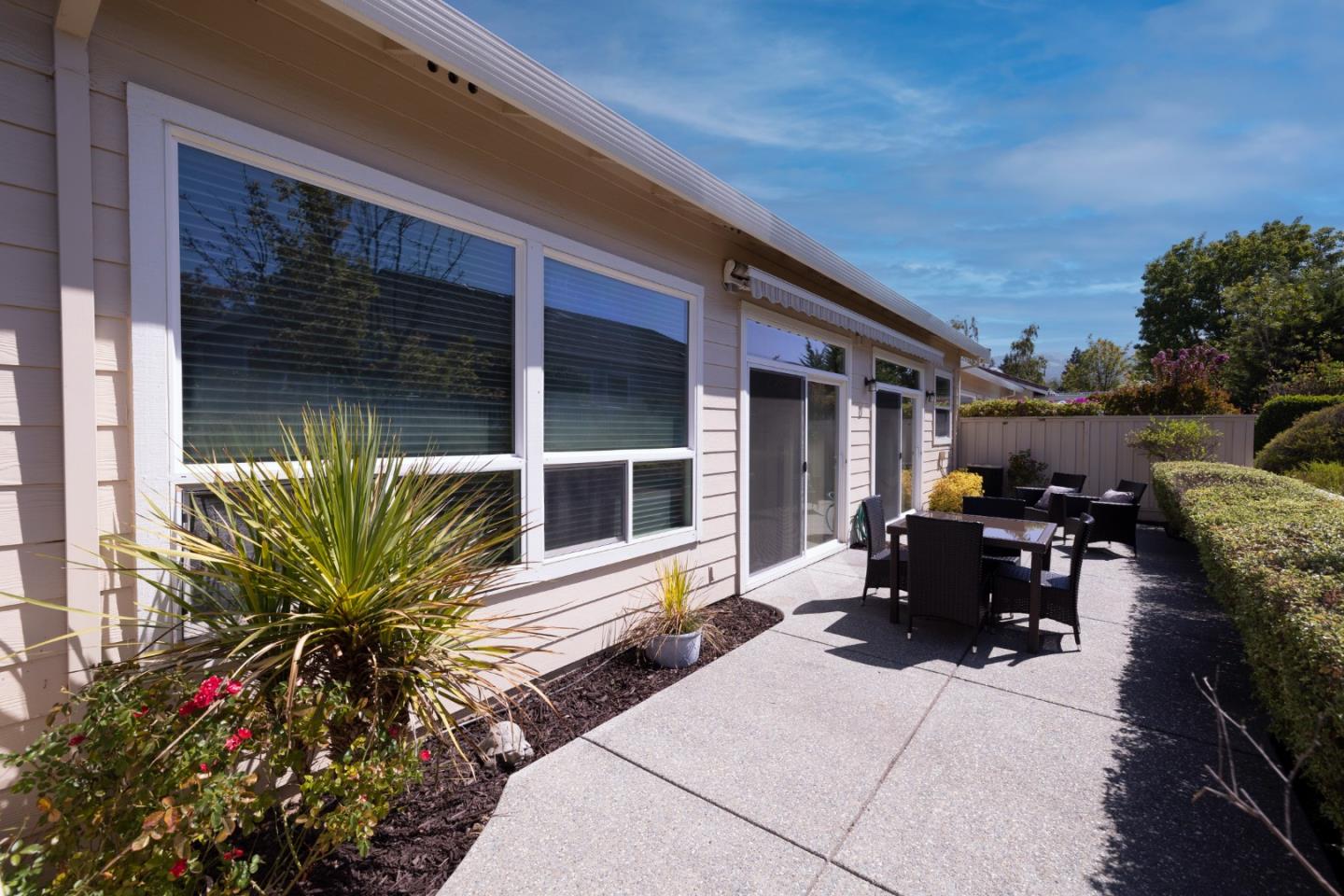 2016 Carignan Way San Jose, CA 95135 - Photo 22 of 44 a house view with a sitting space and garden space