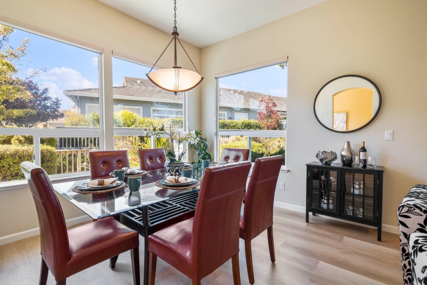 2016 Carignan Way San Jose, CA 95135 - Photo 9 of 44 a view of a dining room with furniture window and outside view