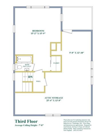 $2,150,000 | 6 West Bellevue Avenue, Cambridge, MA 02140