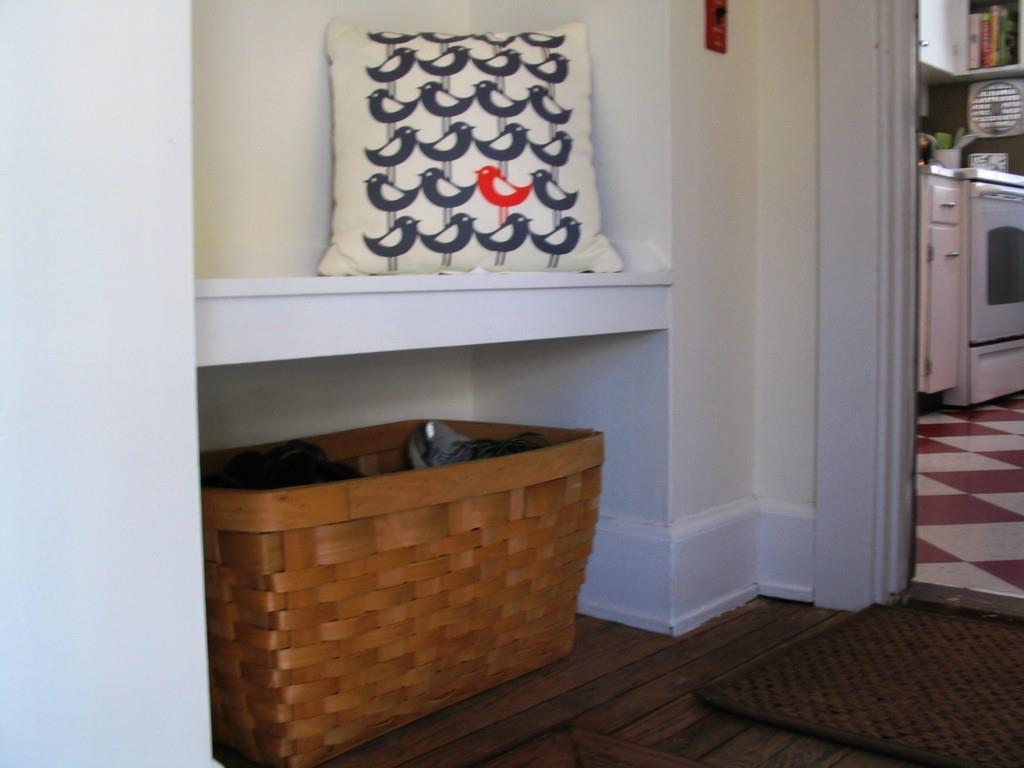 77 Academy Street Bath, ME 04530 - Photo 23 of 35 Bench in rear entry hall
