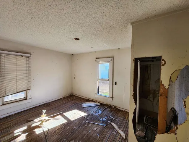 a view of empty room