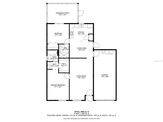$189,900 | 901 Kingsport Court, Holly Hill, FL 32117