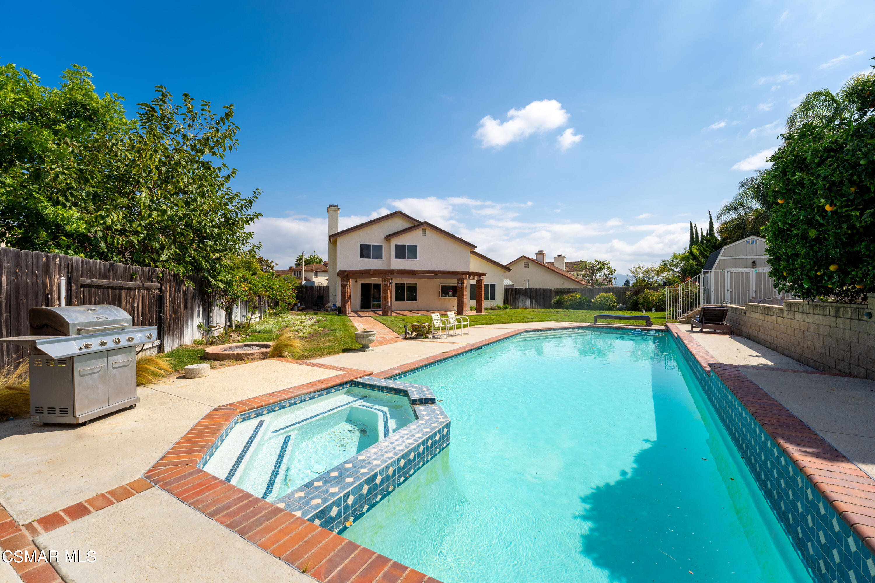 2835 Corte Caballos Camarillo, CA 93010 - Photo 29 of 35 a view of a house with swimming pool