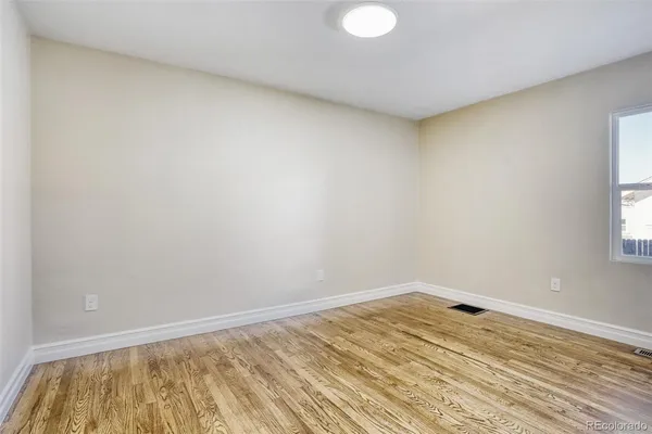 a view of empty room