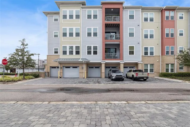 a view of a city with an ocean