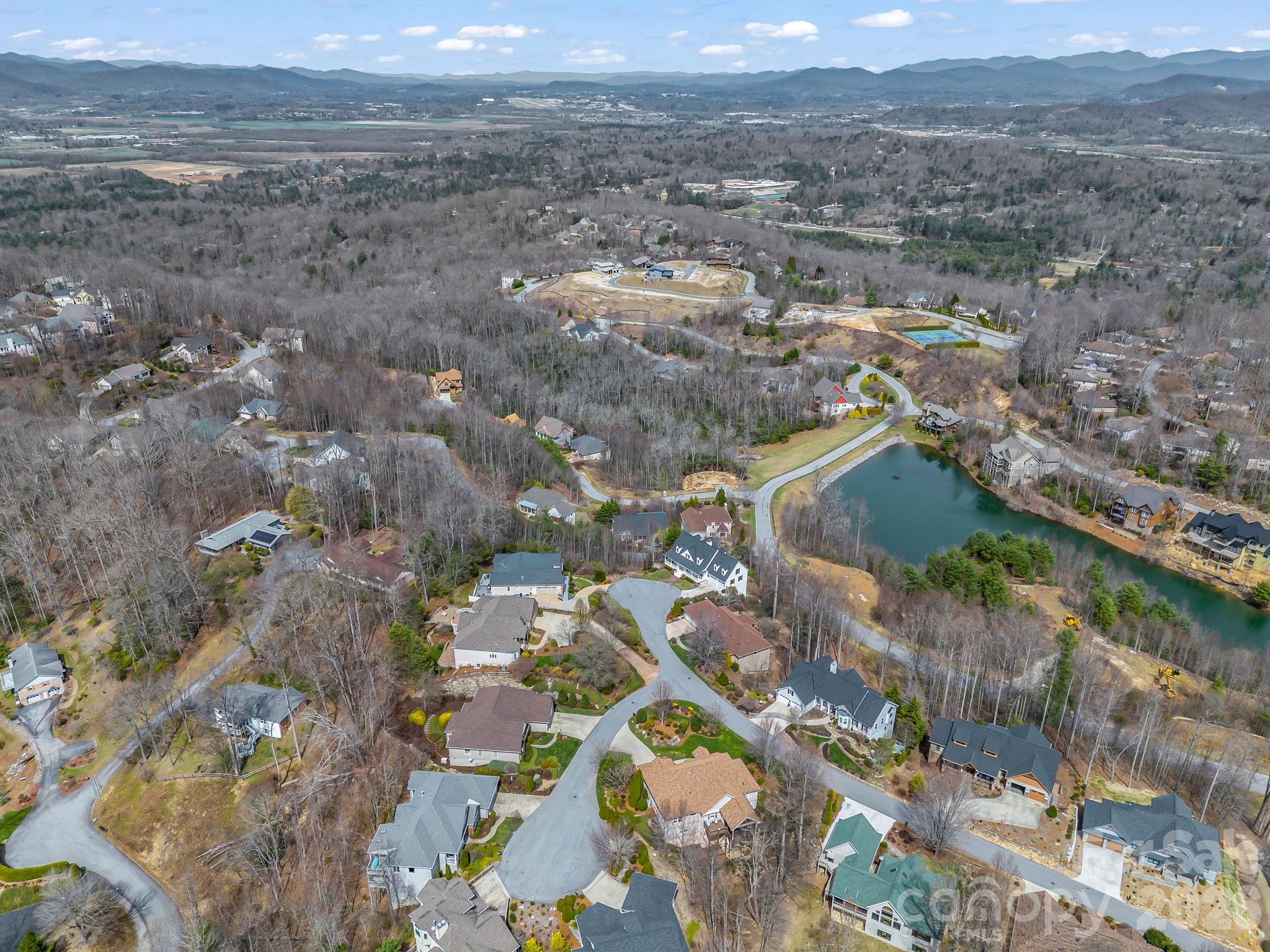 2325 Pommel Road, Unit 2325 Hendersonville, NC 28791 - Photo 11 of 19 a view of city and mountain