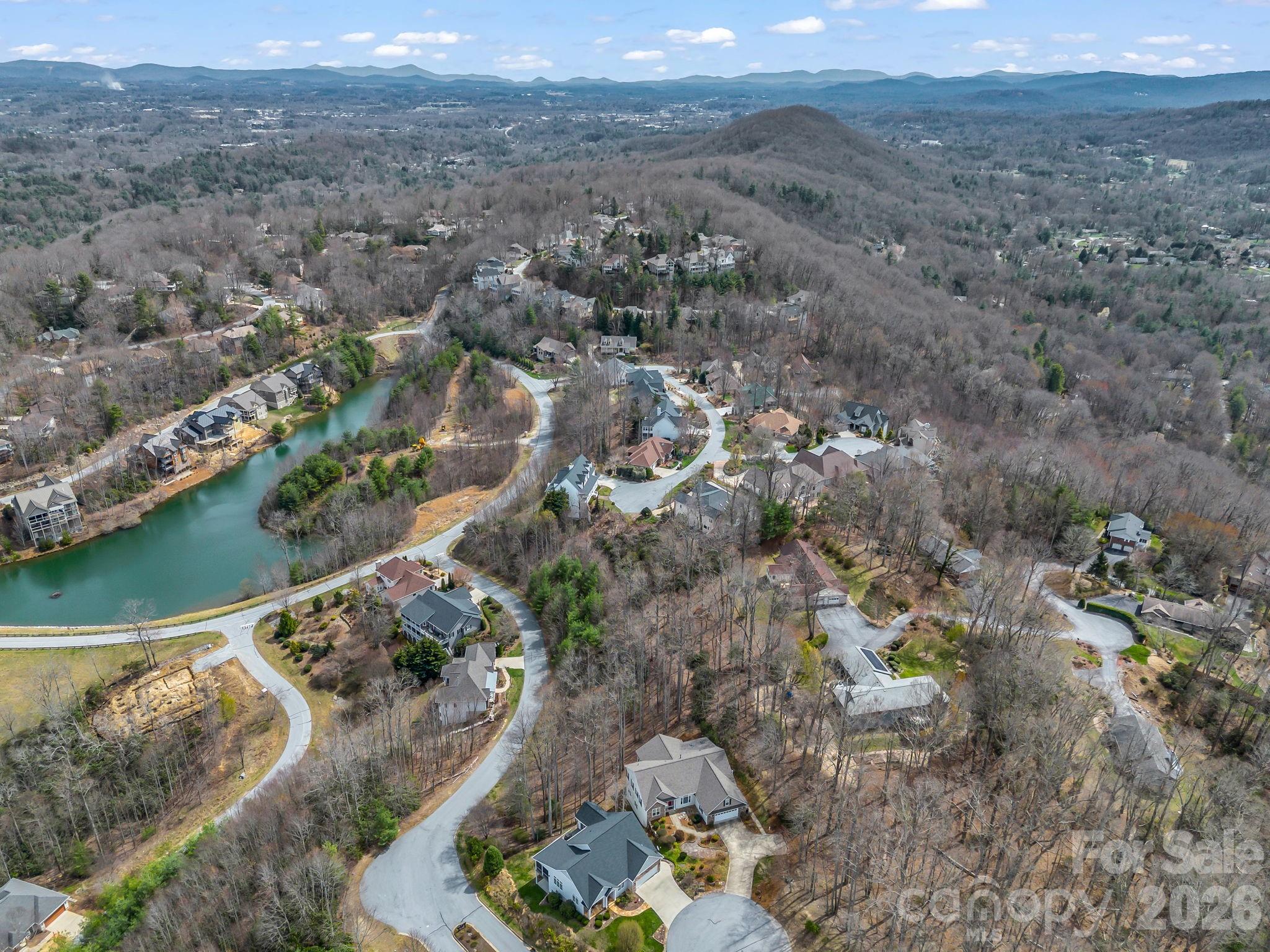 2325 Pommel Road, Unit 2325 Hendersonville, NC 28791 - Photo 12 of 19 an aerial view of multiple house