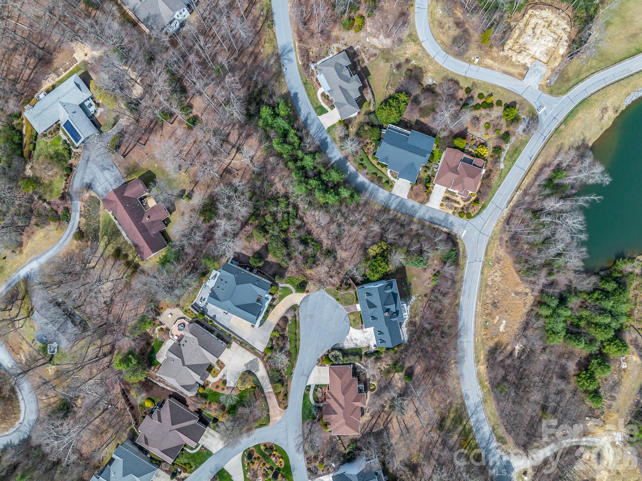 2325 Pommel Road, Unit 2325 Hendersonville, NC 28791 - Photo 5 of 19 an aerial view of houses with outdoor space