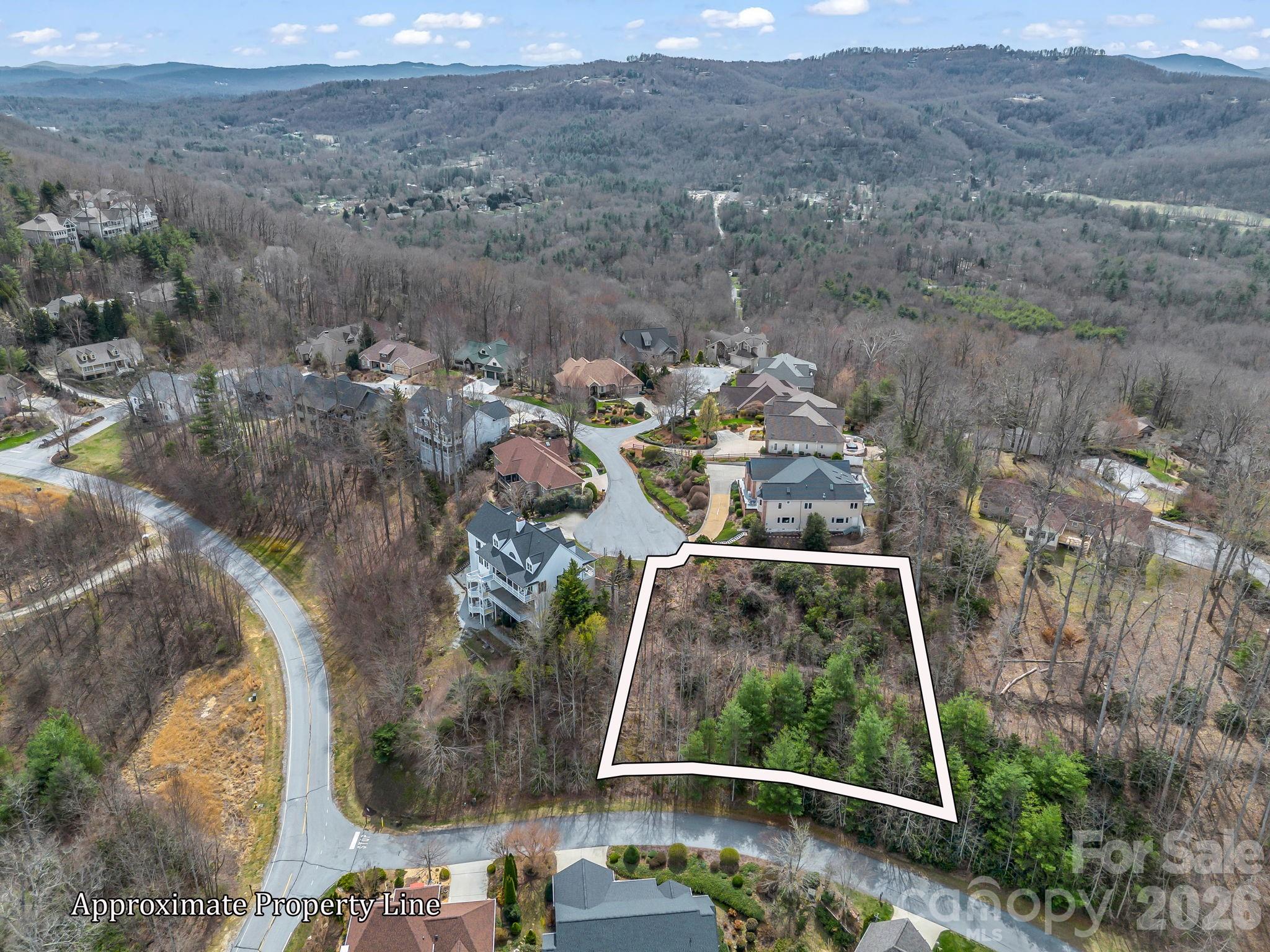 2325 Pommel Road, Unit 2325 Hendersonville, NC 28791 - Photo 6 of 19 an aerial view of residential houses with outdoor space