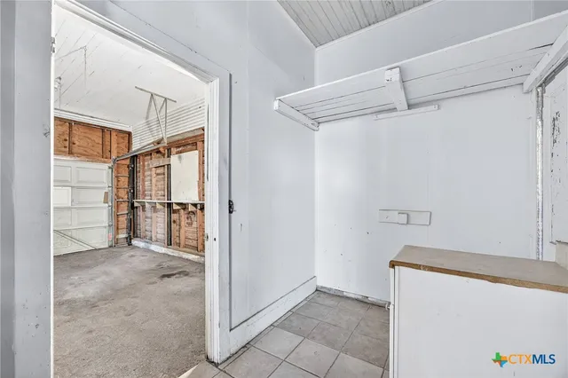 a view of a house with an outdoor space