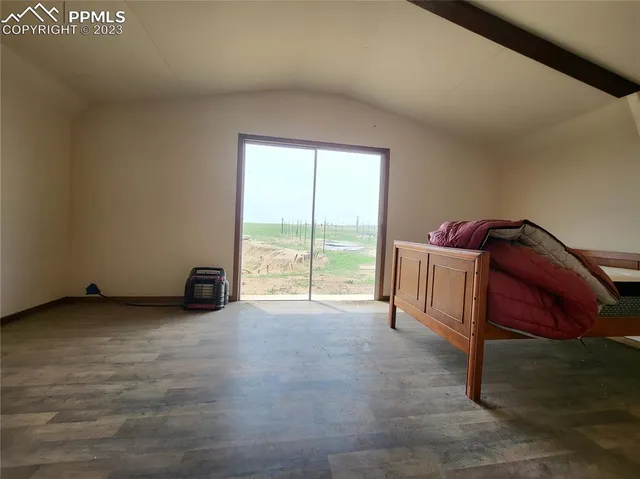 a view of an empty room with window