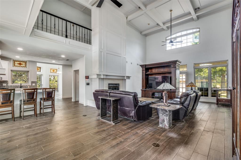 6417 Silver Wind Court Arlington, TX 76016 - Photo 3 of 18 a living room with furniture and a large window