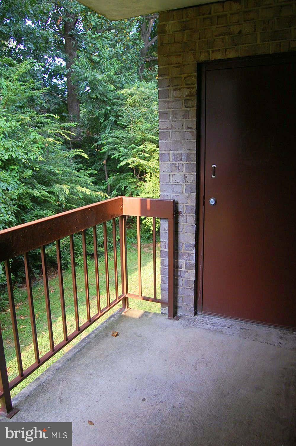 11604 Stoneview Square, Unit 11C Reston, VA 20191 - Photo 15 of 15 Balcony Overlooking Trees