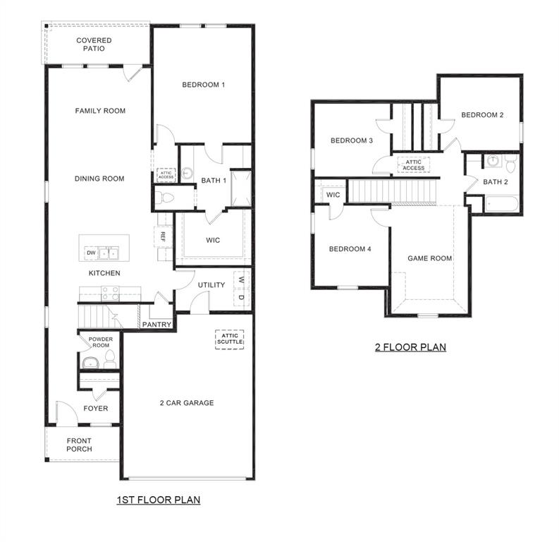 1602 Potomac Lane Blue Ridge, TX 75424 - Photo 1 of 1 Floor plan / room layout