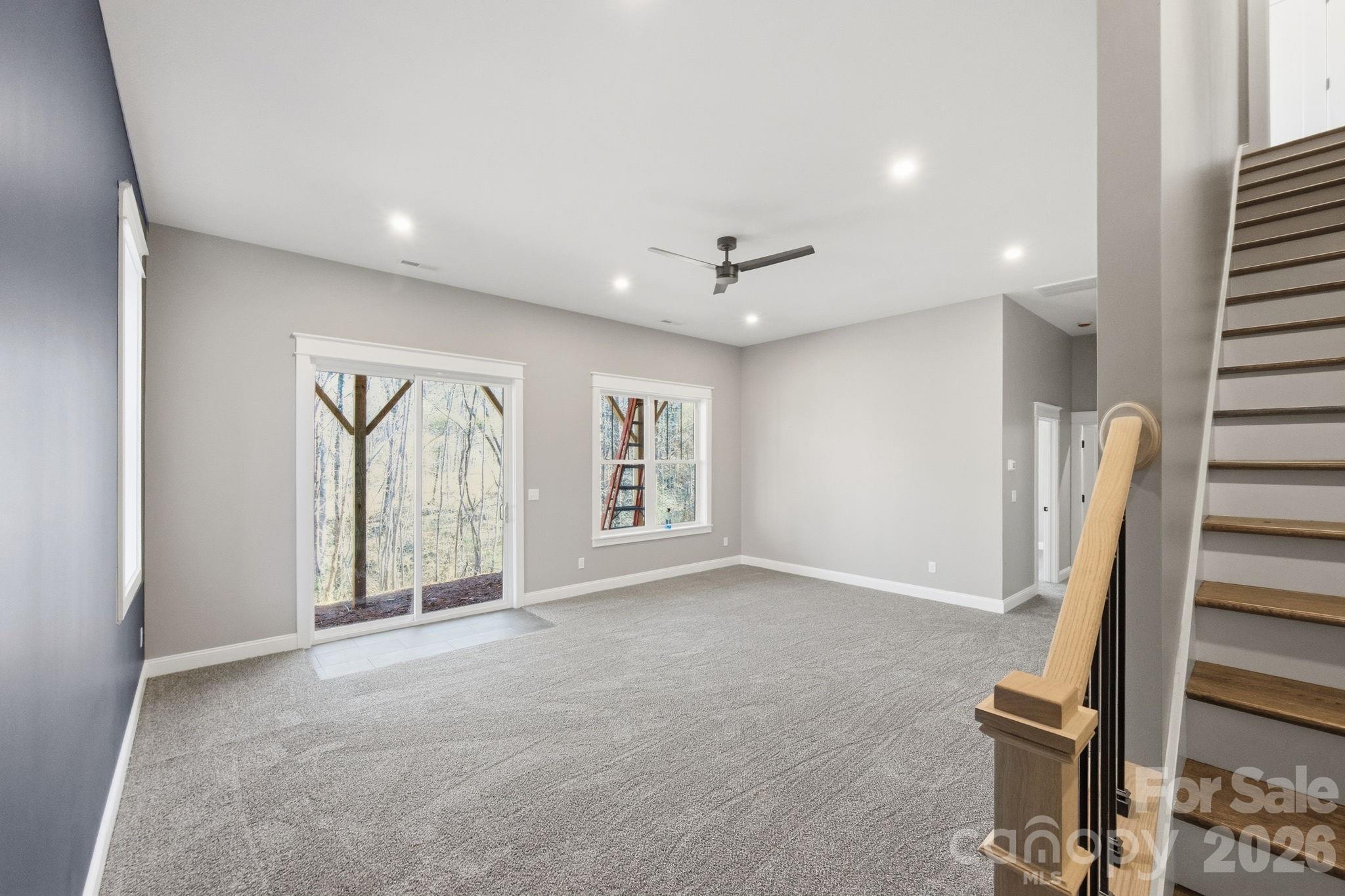 22 Deep Woods Road Weaverville, NC 28787 - Photo 23 of 37 a view of an empty room with a window