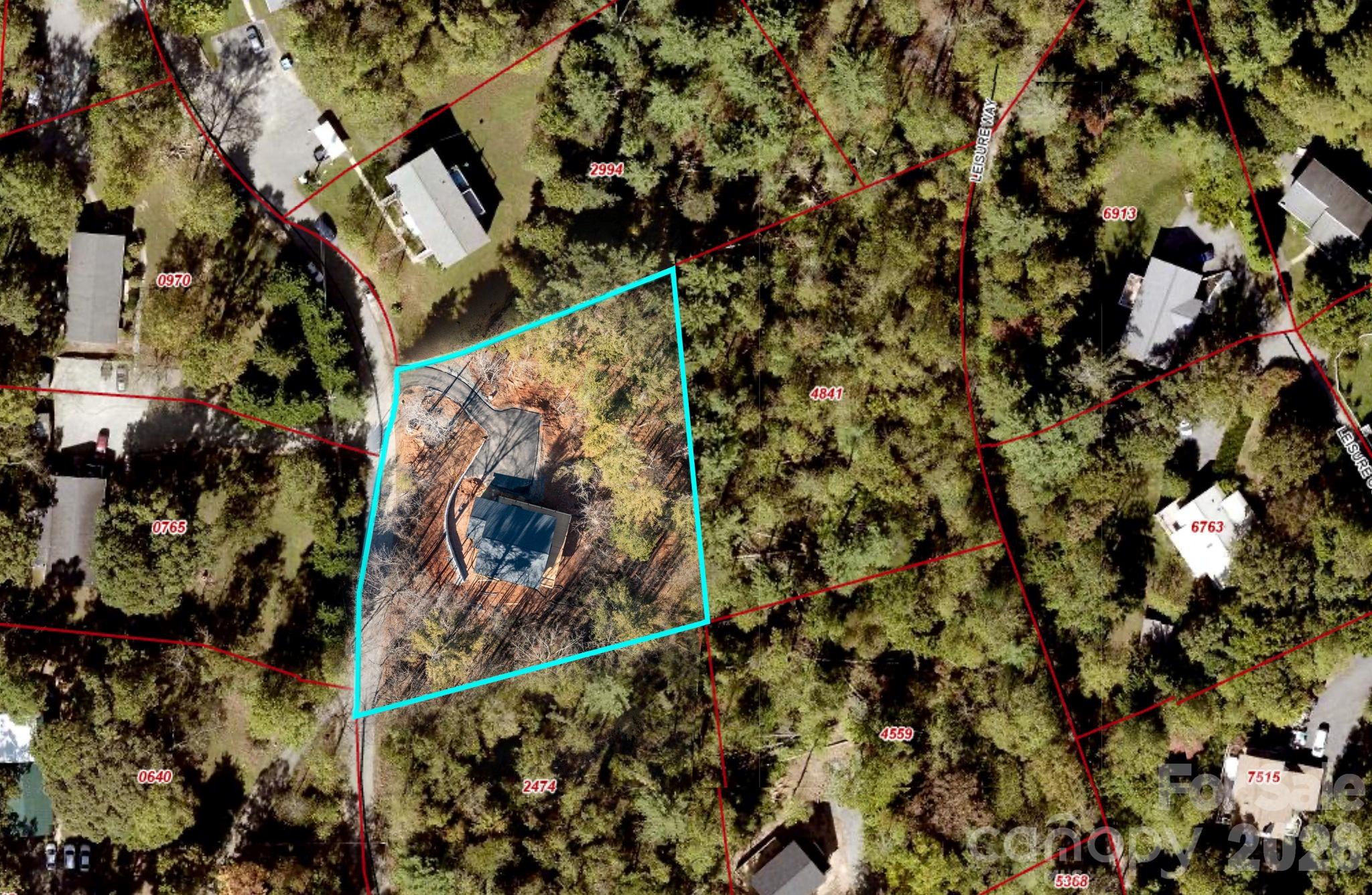 22 Deep Woods Road Weaverville, NC 28787 - Photo 34 of 37 an aerial view of a house