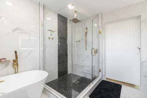 a view of a chairs on the deck