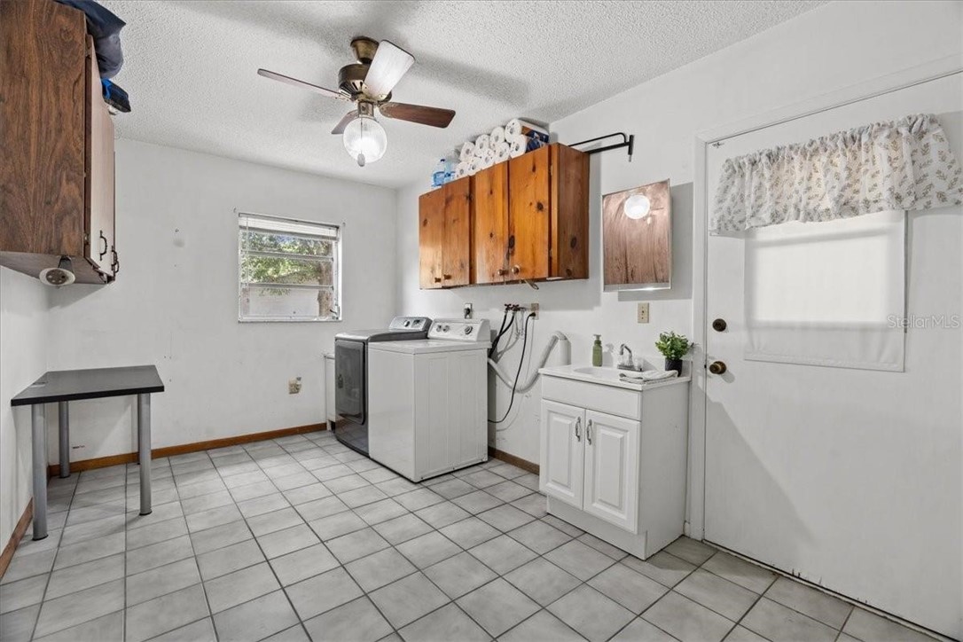 424 Wisconsin Avenue St. Cloud, FL 34769 - Photo 22 of 36 a view of a kitchen with sink cabinet and windows