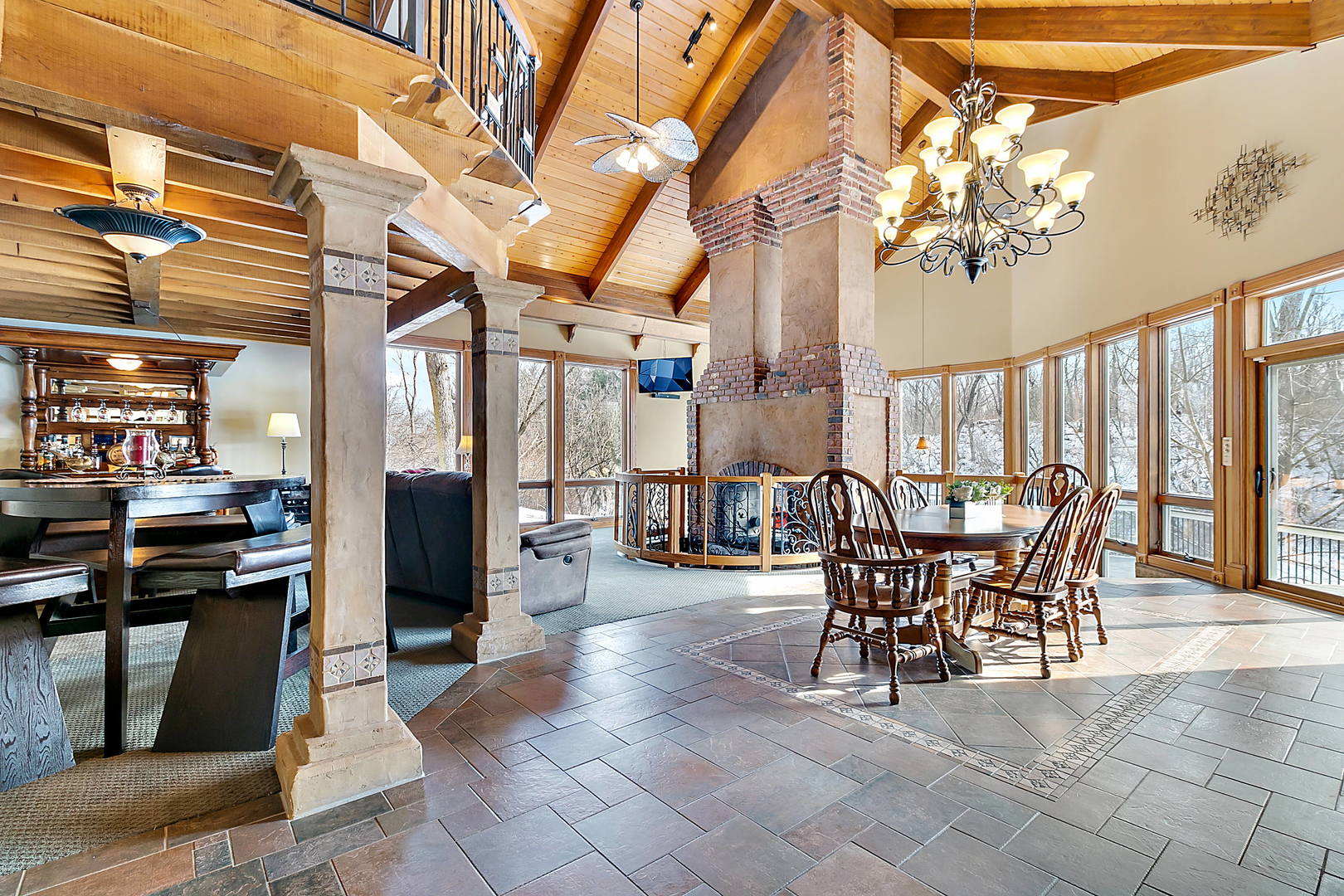 3320 North Jugtown Road Morris, IL 60450 - Photo 11 of 48 a view of a patio with table and chairs
