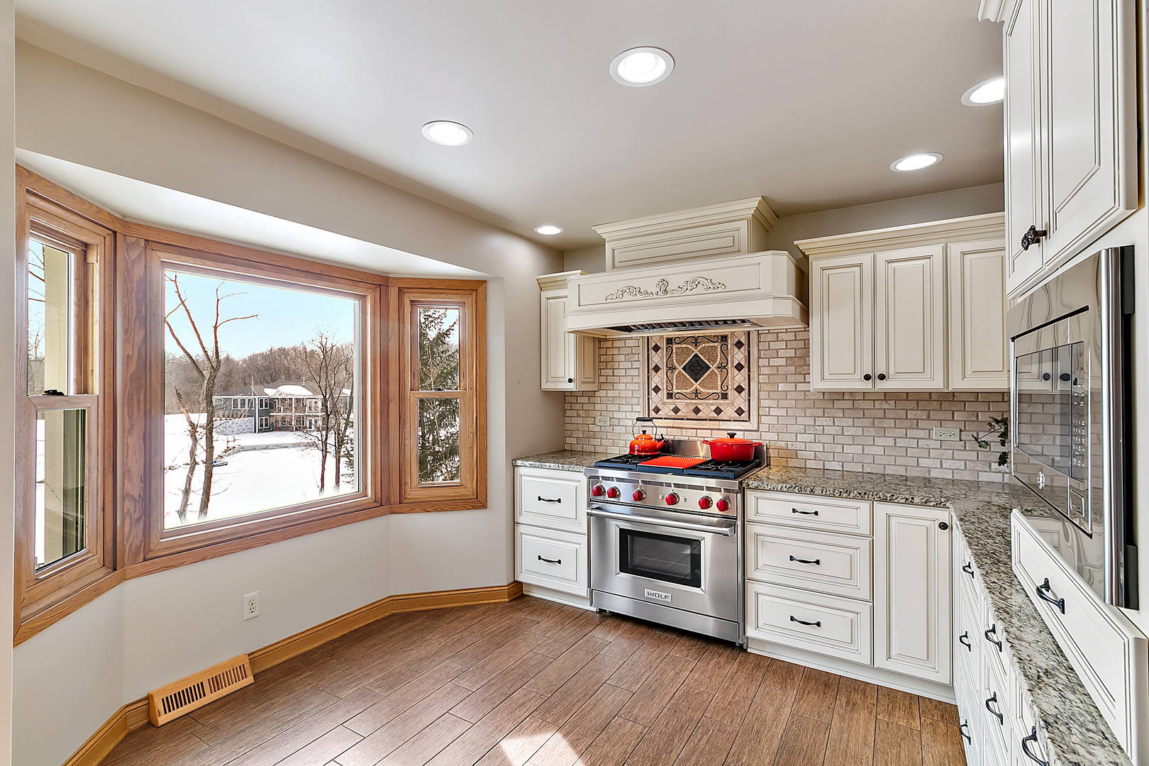 3320 North Jugtown Road Morris, IL 60450 - Photo 5 of 48 a kitchen with stainless steel appliances granite countertop a stove and a refrigerator