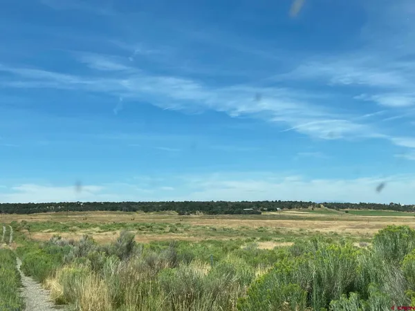 a view of an ocean and mountain