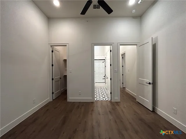 wooden floor in an empty room