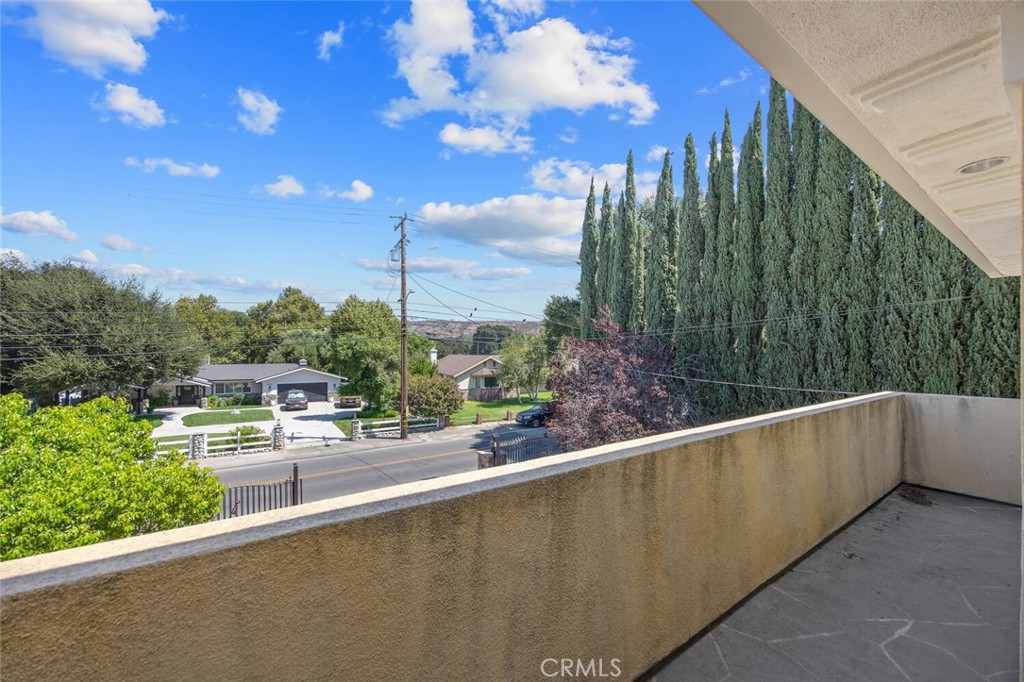 21120 Placerita Canyon Road Newhall, CA 91321 - Photo 26 of 53 Loft Balcony View